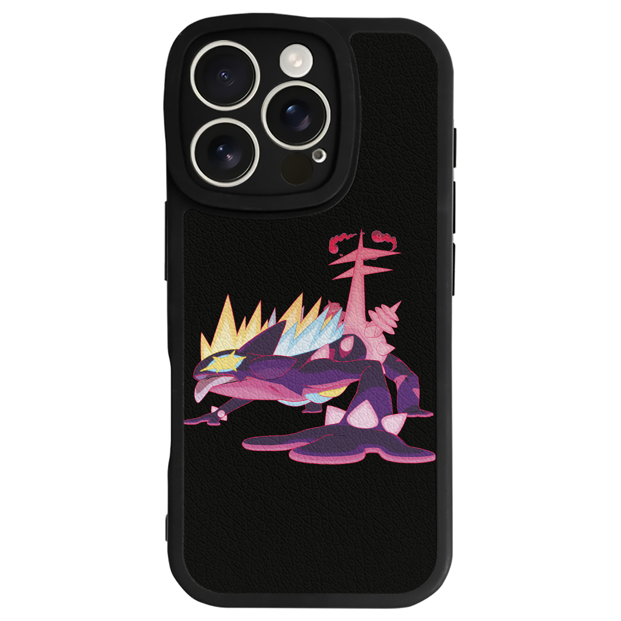 （画像用） ポケットモンスター Pokémon 【iPhone 16シリーズ対応】シリコンスマホケース（レザー調） 材質：シリコン